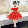 dress korean bloomy wrinkle (341503) dress anak perempuan (only2pcs)
